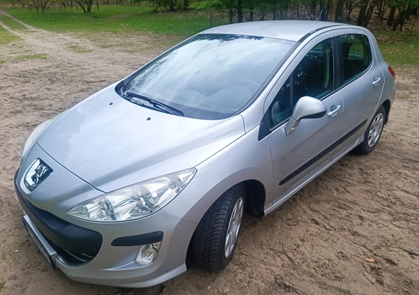 Peugeot 308 cena 9500 przebieg: 163158, rok produkcji 2007 z Grudziądz małe 379